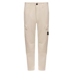 Хлопковые брюки-карго Stone Island