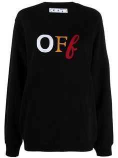 Off-White толстовка с логотипом