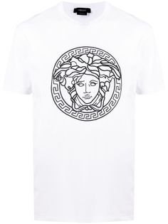 Versace футболка с принтом Medusa