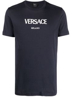 Versace футболка с короткими рукавами и логотипом