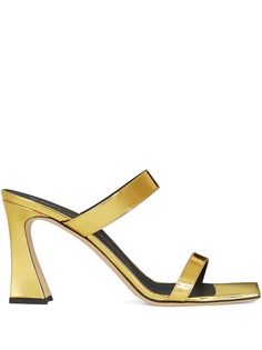 Giuseppe Zanotti лакированные босоножки Flaminia