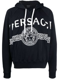 Versace худи с логотипом Medusa