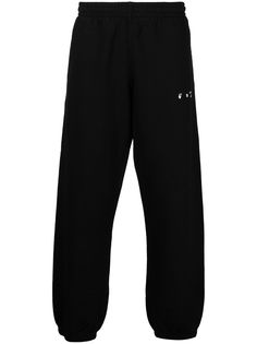 Off-White спортивные брюки с логотипом