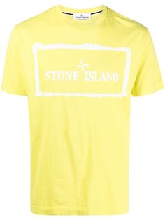 Stone Island футболка с логотипом