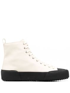 Jil Sander кеды на шнуровке