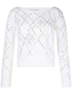 Ermanno Scervino джемпер с круглым вырезом и узором