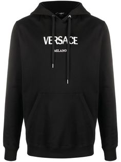 Versace худи с вышитым логотипом