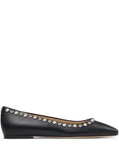 Jimmy Choo декорированные балетки Mirele