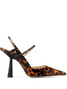 Jimmy Choo туфли Ray 100 черепаховой расцветки