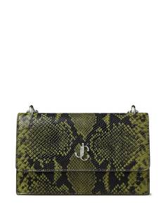 Jimmy Choo клатч Bohemia со змеиным принтом