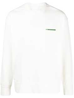 Jil Sander толстовка с надписью