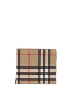 Burberry бумажник в клетку Vintage Check