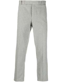 Thom Browne клетчатые брюки строгого кроя