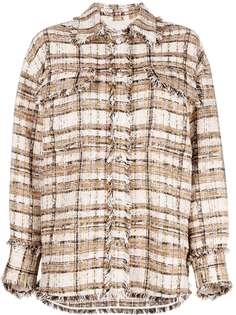 MSGM твидовая куртка