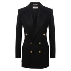 Шерстяной жакет Saint Laurent