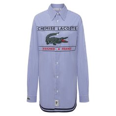 Хлопковая рубашка Lacoste