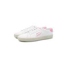 Кожаные кеды SL/06 Saint Laurent