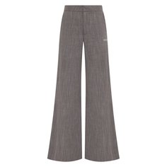 Брюки из льна и вискозы Off-White
