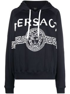 Versace худи с логотипом Medusa
