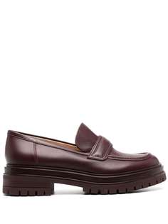 Gianvito Rossi лоферы Argo на массивной подошве