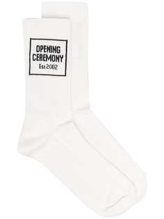 Opening Ceremony носки вязки интарсия с логотипом