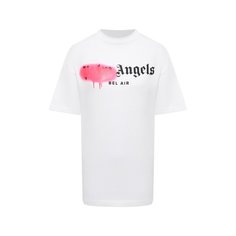 Хлопковая футболка Palm Angels