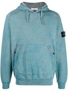 Stone Island худи с нашивкой-логотипом