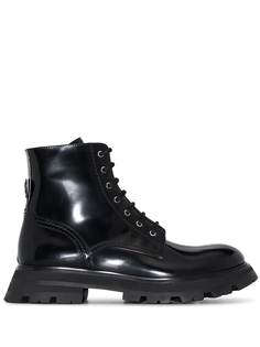Alexander McQueen ботинки в стиле милитари