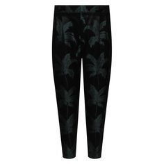 Брюки из вискозы и шелка Saint Laurent