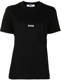 MSGM футболка с логотипом