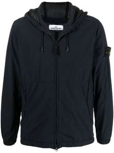 Stone Island куртка с нашивкой-логотипом