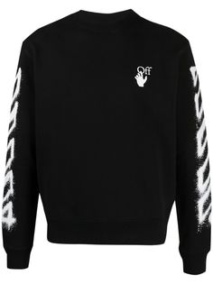 Off-White толстовка с логотипом-Arrows