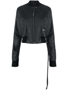Rick Owens бомбер с жаккардовым поясом