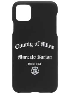 Marcelo Burlon County of Milan чехол для iPhone 11 Pro Max с логотипом