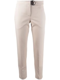 Brunello Cucinelli брюки кроя слим с поясом