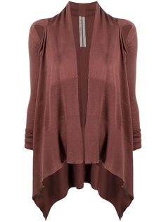Rick Owens кардиган асимметричного кроя