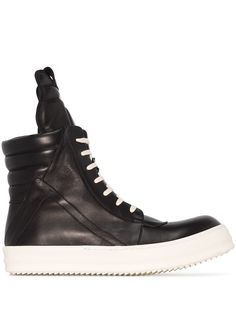 Rick Owens высокие кеды Geobasket