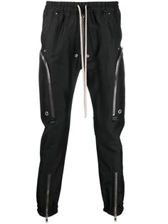 Rick Owens спортивные брюки с кулиской