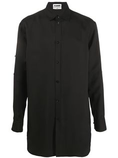 Jil Sander длинная рубашка на пуговицах