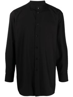 Jil Sander рубашка без воротника