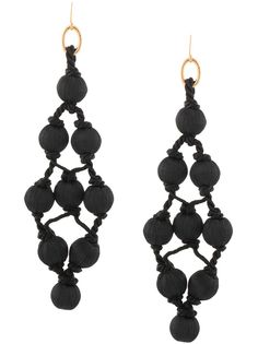 Jil Sander серьги с подвесками