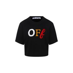 Хлопковая футболка Off-White