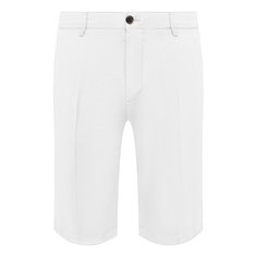 Шорты из хлопка и льна Paul&Shark