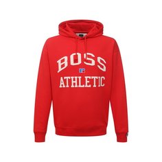 Хлопковое худи BOSS x Russell Athletic BOSS