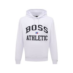 Хлопковое худи BOSS x Russell Athletic BOSS