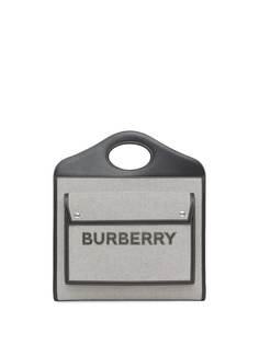 Burberry сумка-тоут Pocket размера мини