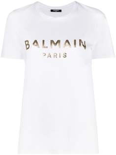 Balmain футболка с логотипом