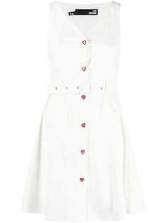 Love Moschino платье мини с поясом