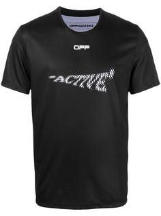 Off-White футболка с логотипом Arrows