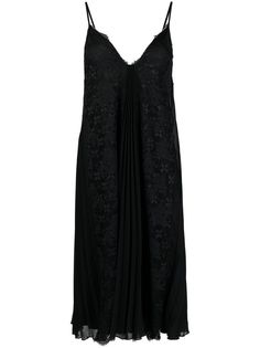 Ermanno Scervino платье-комбинация с кружевом